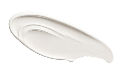 cosmetic cream smears. creamy drop, skincare cream 