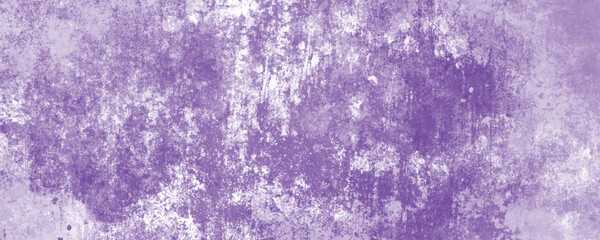 Purple Watercolor Grunge Design with Brushstrokes, Splatter, and Distressed Elements

