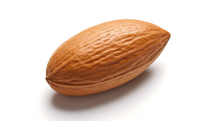 A nut is shown on a white background