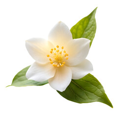 Obraz premium Jasmine flower isolated on transparent background