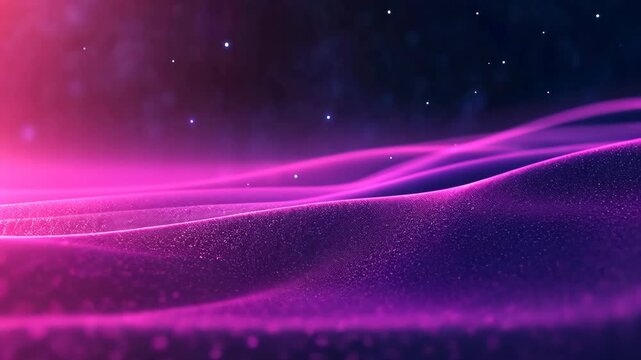 Futuristic Binary Code Background With Digital Cascading Data Streams in Purple and Pink Hues With a Matrix-Inspired Aesthetic and Abstract Technology Theme Suitable for Tech Designs