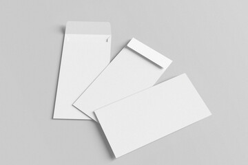 Money envelope mockup