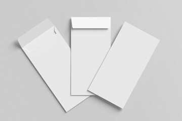 Money envelope mockup