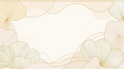 Elegant Floral Abstract Background