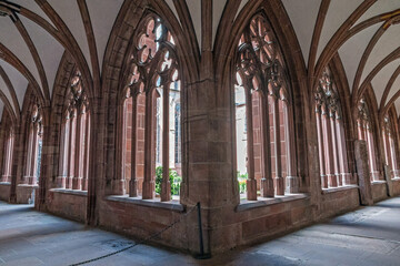 medieval cloister in Mainz Cathedral