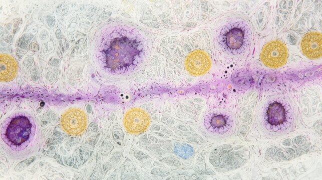 Abnormal Megaloblasts in Microscopic Imagery of Human Tissue