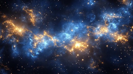 Naklejka premium A celestial background with midnight navy.