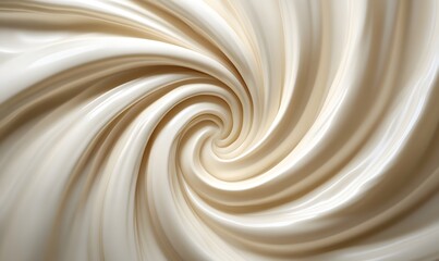 Creamy swirl background, texture, studio shot, abstract design