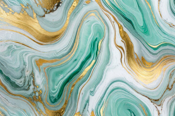 Texture of pastel liquid silver, pink marble. Abstract wave background of gold watercolor stone.
