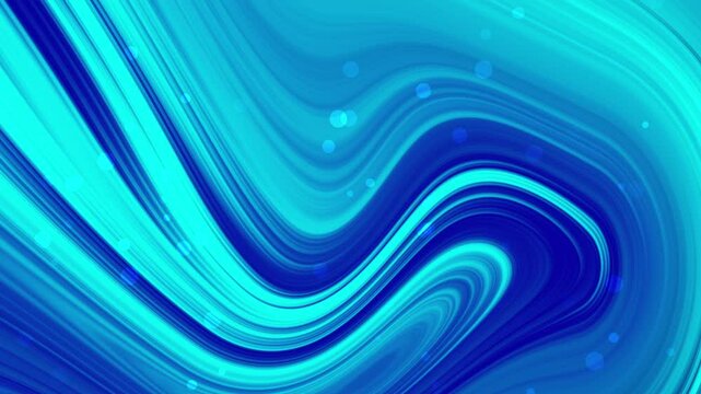 Abstract animated background with swirling blue and teal stripes ideal for, print designs, digital artwork, and artistic projects
