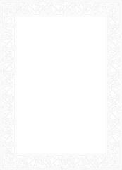 Vector black contour square classic byzantine ornament. Rectangle, border, Ancient Greece, Eastern Roman Empire frame. Decoration of the Russian Orthodox Church