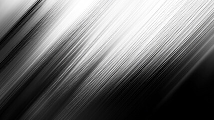 Abstract Diagonal Lines Black White Gradient Background Texture Design Modern Minimalist Stylish    