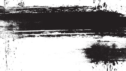 Vector brush splatter background grunge black speckles grunge texture abstract,  Black and white grunge vector background with ink splashes, 