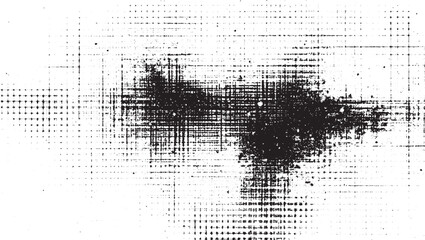 Vector brush splatter background grunge black speckles grunge texture abstract,  Black and white grunge vector background with ink splashes, 