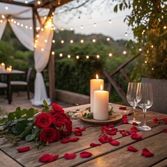 Obraz premium romantic background 