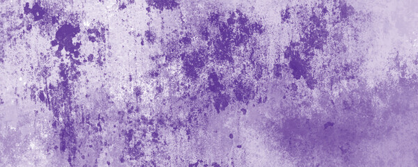 Soft Purple Watercolor with Abstract Brushstroke Patterns and Stained Texture

