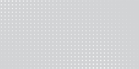 Dotted gradient vector illustration, white and black halftone background, horizontal seamless dotted lines, monochrome dots texture backdrop, retro effect. modern