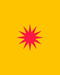 abstract Star vector illustration design 