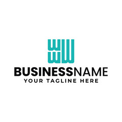 Simple WWW logo design template