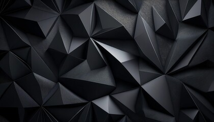 Fototapeta premium Abstract black and white geometric pattern with triangle shapes