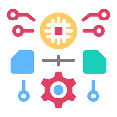 Obraz premium Algorithm