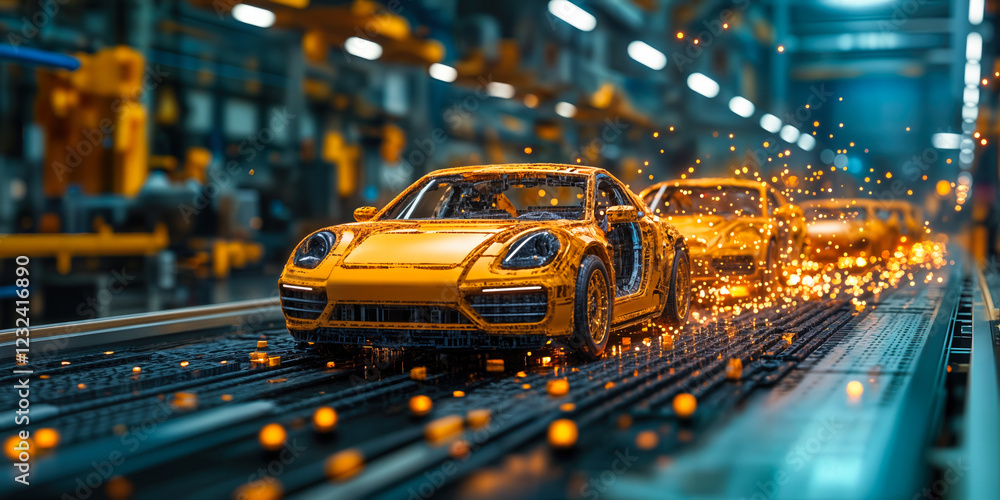 Poster ai-powered quality assurance in automotive manufacturing for real-time defect detection and correcti