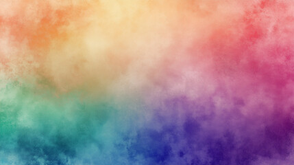 Obraz premium Colorful Rainbow Gradient Background with Grainy Texture