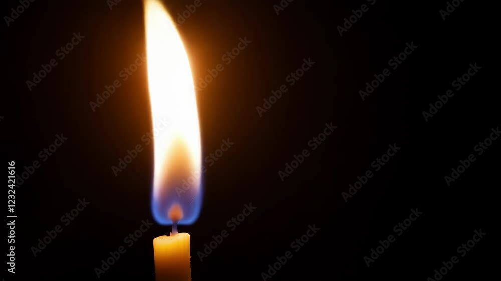 Poster soft candlelight glowing in darkness, casting mesmerizing shadows and creating serene atmosphere wit