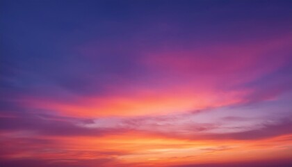 Fototapeta premium sunset in the sky