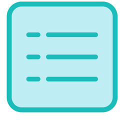 Obraz premium Hamburger Menu Icon