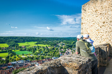 vallée de Chevreuse vue du château