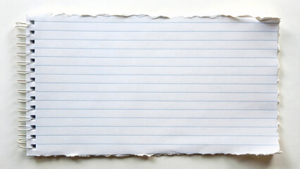Naklejka premium blank sheet of paper