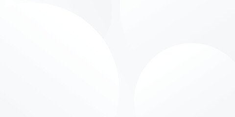 Simple circle lines white glowing geometric lines on gray background. Modern shiny blue circle lines pattern modern abstract simple design