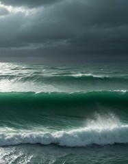 Fototapeta premium storm at sea