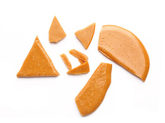 crumbs from sweet honeycomb dalgona