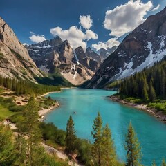 Naklejka premium Amazing view all you need in one place