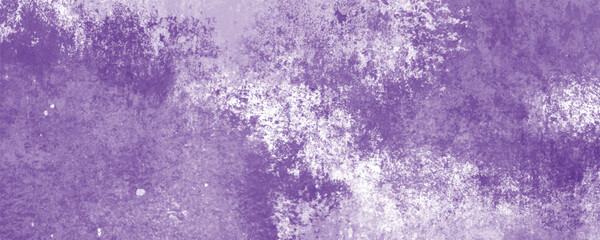 Distressed and Faded Watercolor Surface with a Mystical Purple Swirl Design

