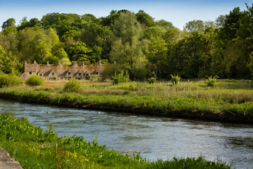 Bibury, Arlington Row, England, United Kingdom