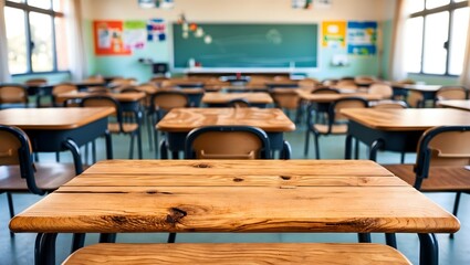 perspective wooden plate for background 