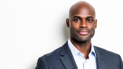 confident corporate leader in suit, showcasing professionalism and poise