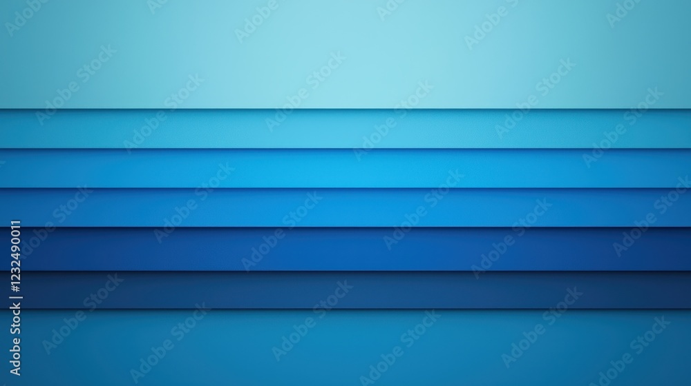 Aufkleber abstract gradient blue background with layered lines and textures