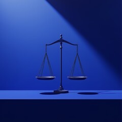 scales of justice and law