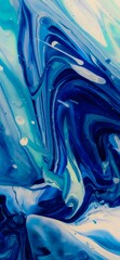 abstract blue background with waves