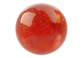 Fototapeta premium Heavy orange sphere weight for desk.