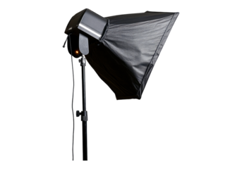 Soft box lighting stand.