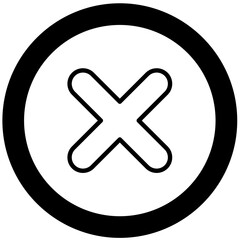 Obraz premium Close Button Icon