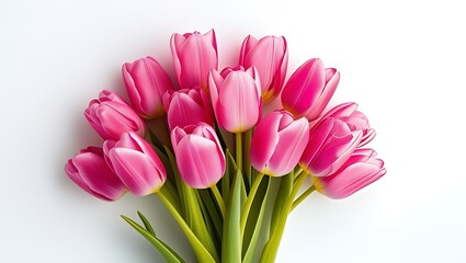 Naklejka premium tulip and bouquet