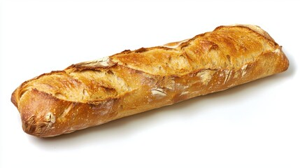 Freshly Baked Artisan Bread Loaf with Crispy Crust and Delicate Texture