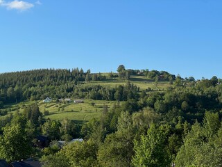 Obraz premium view of town umbria country