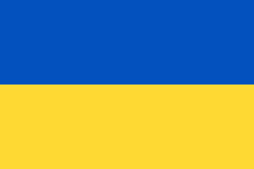 The national flag of Ukraine. Independency day